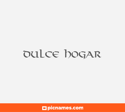 Dulce hogar